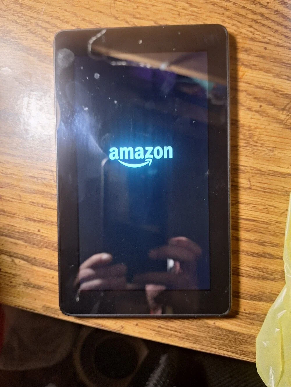 Amazon branded tablet